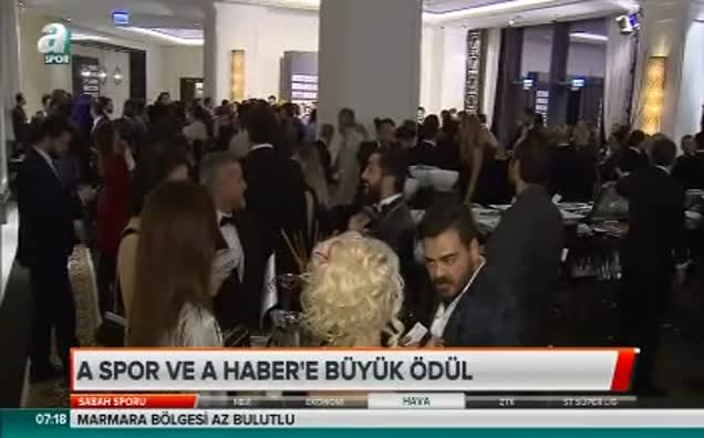 A Spor ve A Haber'e büyük ödül