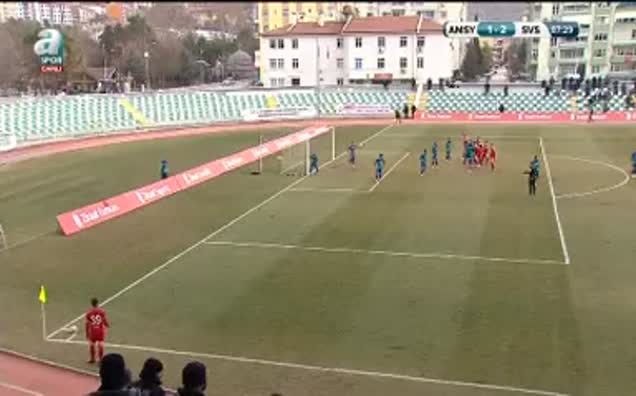Yeni Amasyaspor:1 - Sivasspor: 3