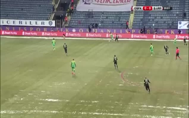 Osmanlıspor: 1 - Şanlıurfaspor: 0