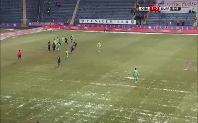 Osmanlıspor: 1 - Şanlıurfaspor: 1