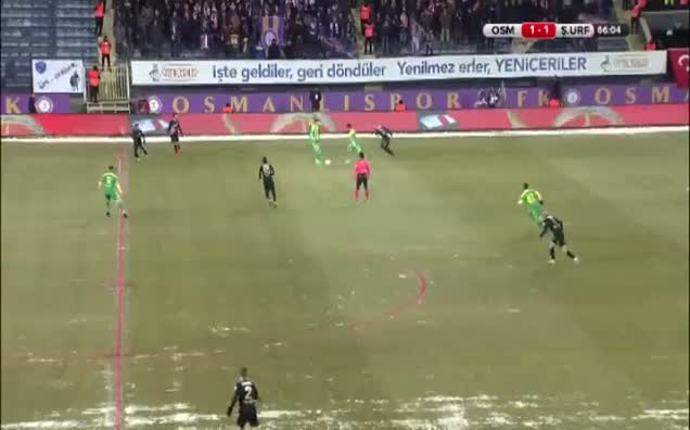 Osmanlıspor: 1 - Şanlıurfaspor: 2