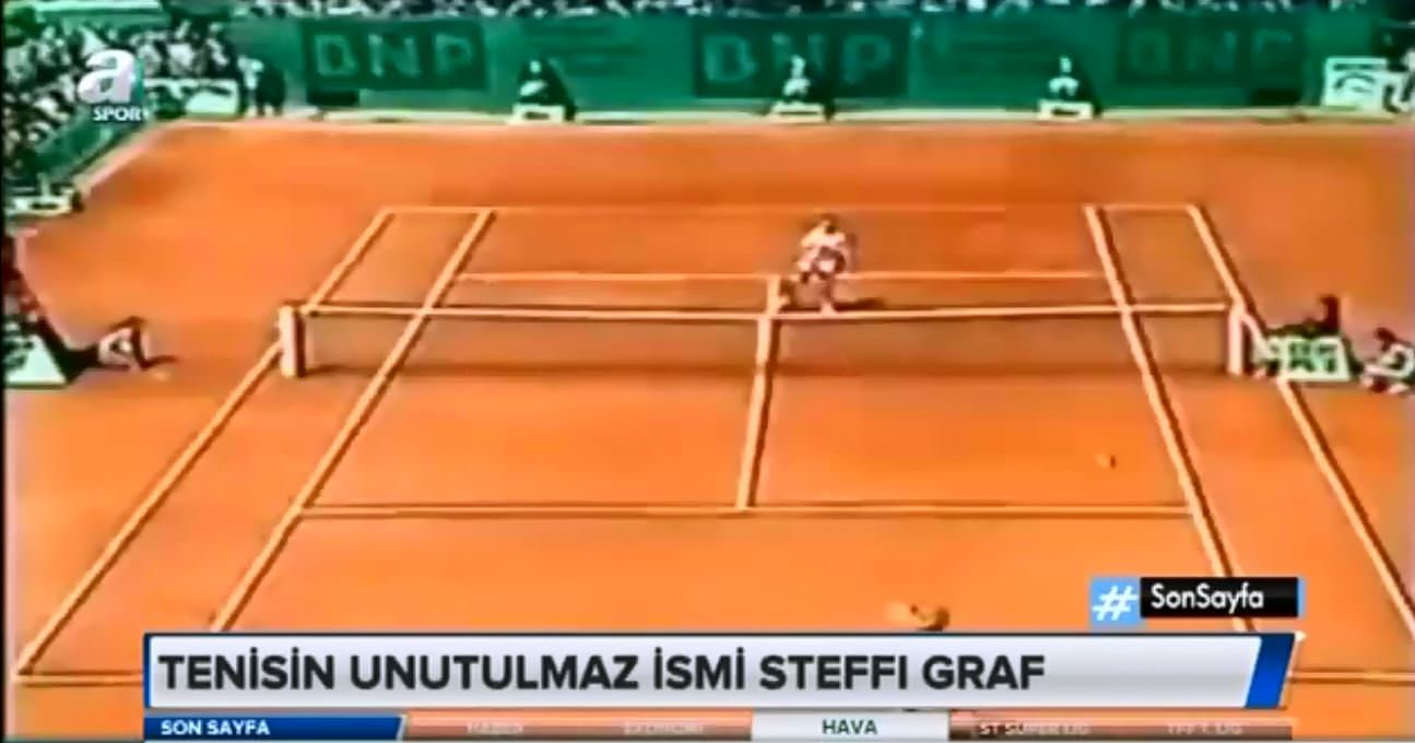 Tenisin unutulmaz ismi Steffi Graf!