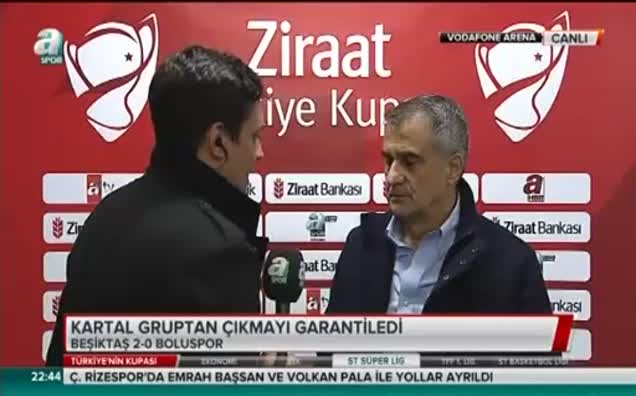 Şenol Güneş: Gelecek adına umutluyuz