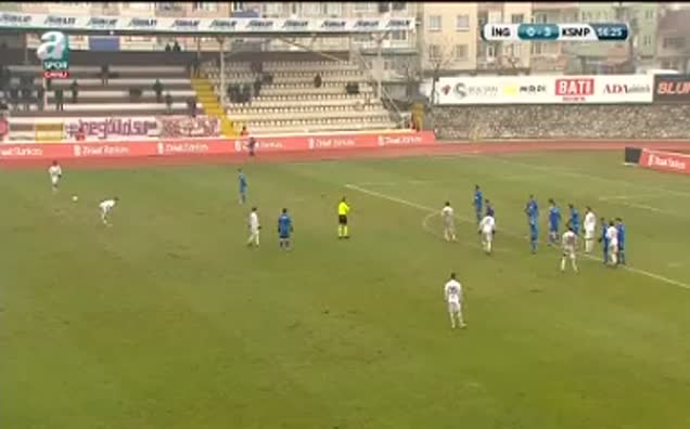 İnegölspor: 1 - Kasımpaşa: 3