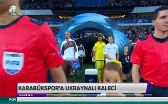Karabükspor'a Ukraynalı kaleci