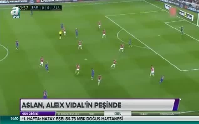 Galatasaray, Aleix Vidal'in peşinde