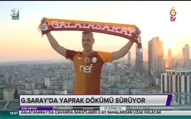 Galatasaray'da yaprak dökümü
