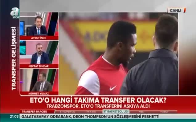 Trabzonspor Eto'o'dan vazgeçti!