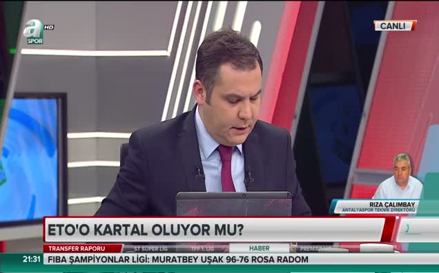 Rıza Çalımbay'dan Eto'o transferine dair açıklama