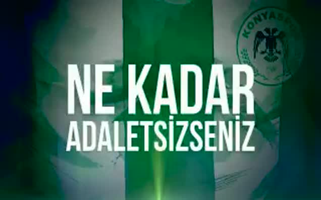 Atiker Konyaspor'dan olay video