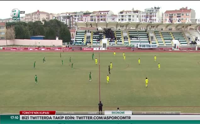 Kırklarelispor: 0 - Şanlıurfaspor: 2 (ÖZET)