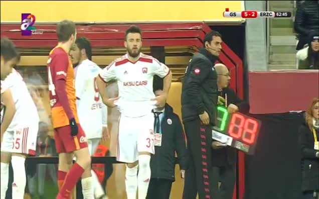 Galatasaray: 6 - 24 Erzincanspor: 2
