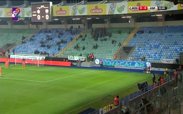 Çaykur Rizespor: 0 - Kasımpaşa: 1