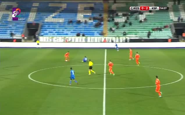 Çaykur Rizespor: 0 - Kasımpaşa: 3