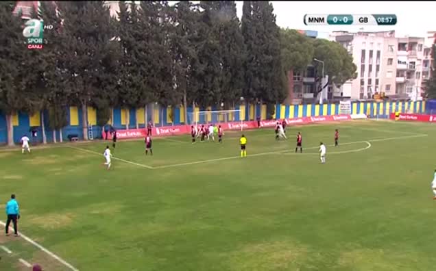 Menemen Belediyespor: 1 - Gençlerbirliği: 0