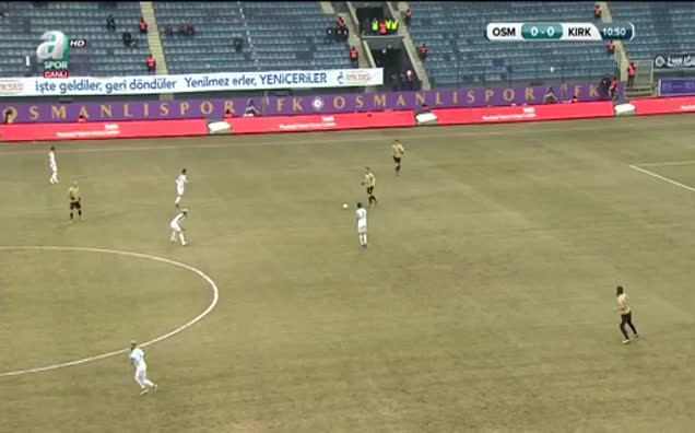Osmanlıspor: 1 - Kırklarelispor: 0