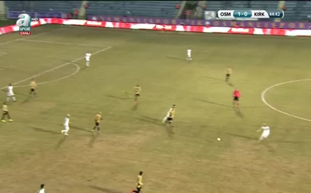 Osmanlıspor: 2 - Kırklarelispor: 0