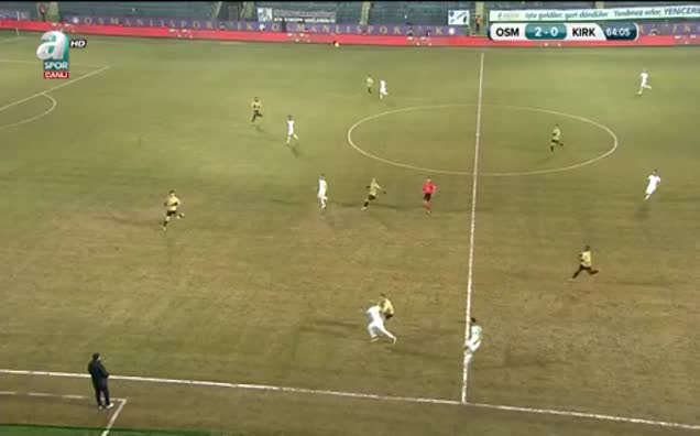 Osmanlıspor: 3 - Kırklarelispor: 0