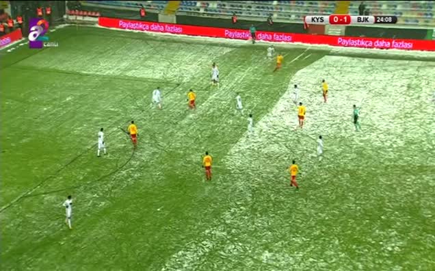 Kayserispor: 1 - Beşiktaş: 1