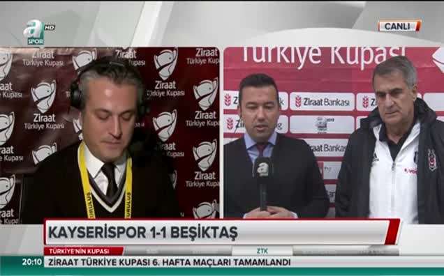 Şenol Güneş: Maç günü Kayseri'ye gelerek hata yaptım