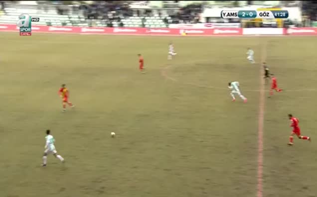 Yeni Amasyaspor: 3 - Göztepe: 0