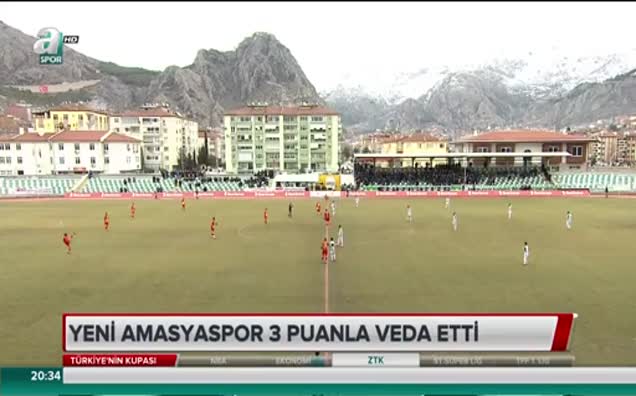 Yeni Amasyaspor: 3 - Göztepe: 2 (ÖZET)