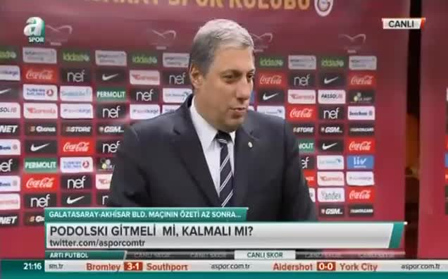 Levent Nazifoğlu'ndan Podolski açıklaması