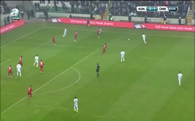 Atiker Konyaspor: 1 - Ümraniyespor: 1