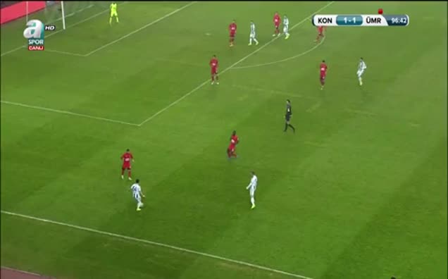 Atiker Konyaspor: 2 - Ümraniyespor: 1