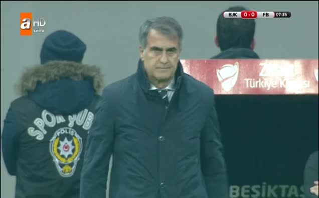 Vodafone Arena'da tansiyon yükseldi