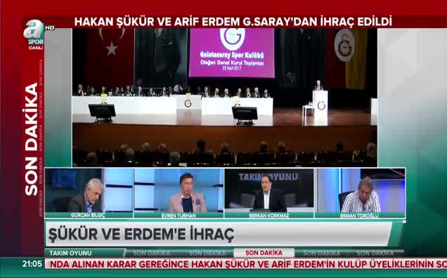 "Hakan Şükür ve Arif Erdem'in ihraç nedeni..."