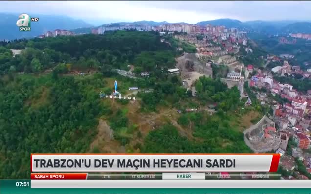 Trabzon'u Beşiktaş maçı heyecanı sardı