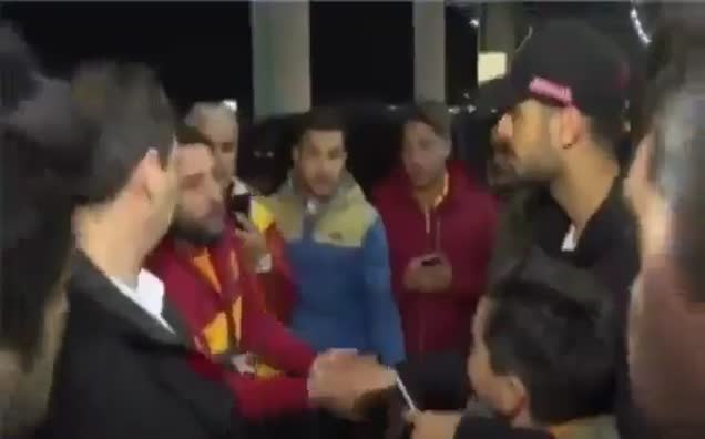 Galatasaray taraftarından Tolga Ciğerci'ye sitem