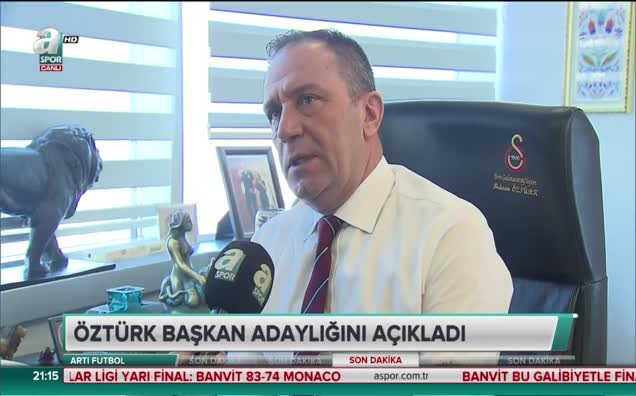 Adnan Öztürk 2018'de Galatasaray Başkanlığına aday