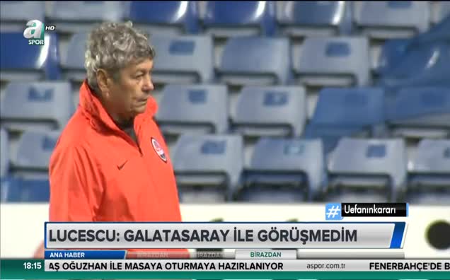 Lucescu'dan Galatasaray açıklaması