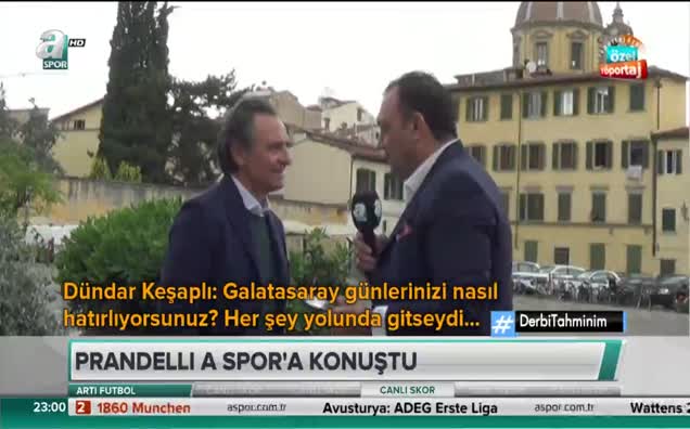 Cesare Prandelli'den A Spor'a özel açıklamalar