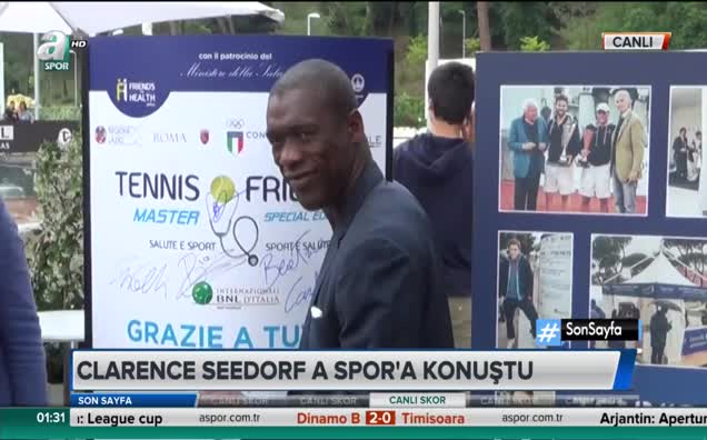 Clarence Seedorf, A Spor'a konuştu