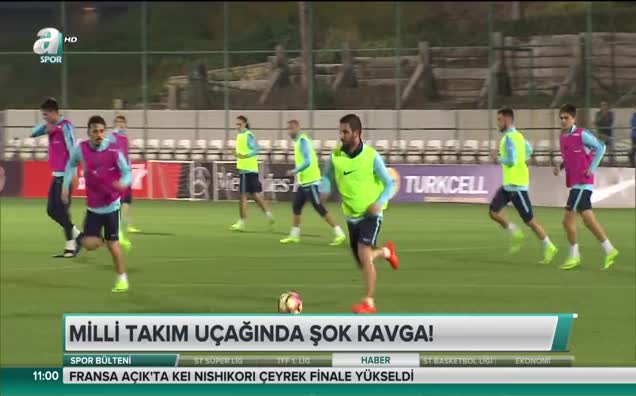 Arda Turan, Bilal Meşe'ye saldırdı