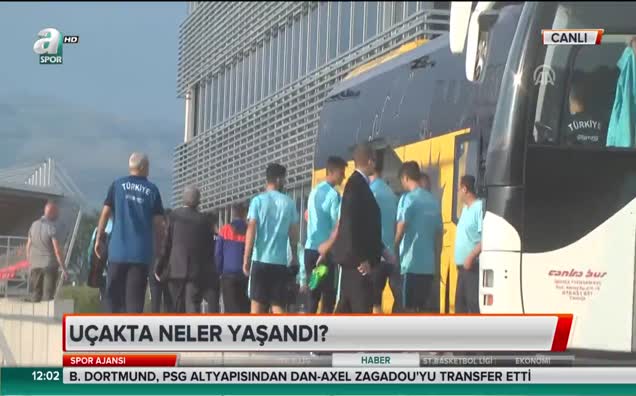 Uçakta neler yaşandı? Fatih Terim...