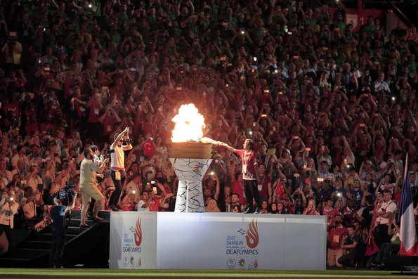 23. Yaz İşitme Engelliler Olimpiyat Oyunları açılışı yapıldı