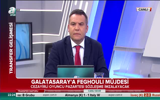 Galatasaray'a Feghouli müjdesi
