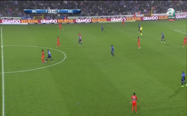 Club Brugge 2-3 Medipol Başakşehir 74' (Mossoro)