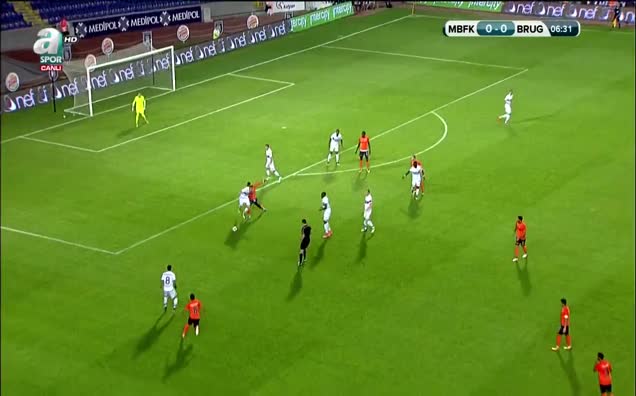Medipol Başakşehir 1 - 0 Club Brugge 7' (Adebayor)
