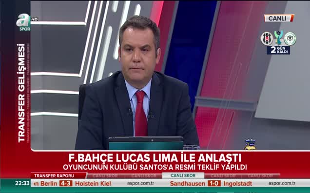 Fenerbahçe Lucas Lima'yla anlaştı