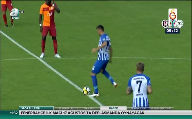Galatasaray, Hertha Berlin maç özeti