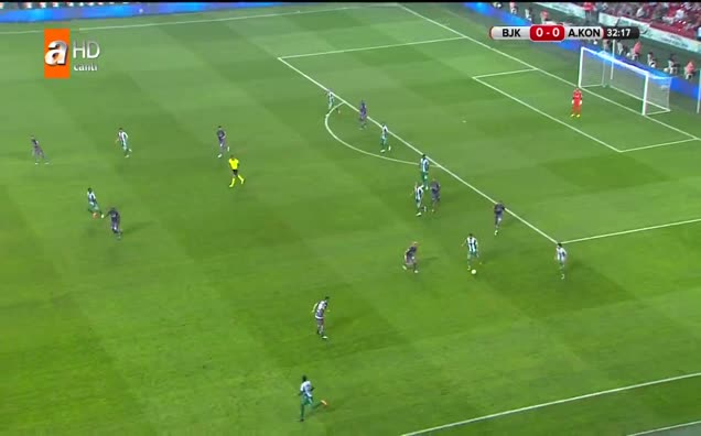 Beşiktaş: 0 - 1 Atiker Konyaspor 33' (Abdou Razack Traore)