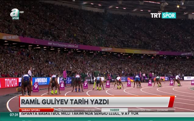 Ramil Guliyev tarih yazdı