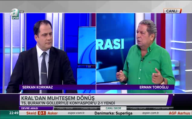 Erman Toroğlu: Beşiktaş'ın orta sahada sorunları var