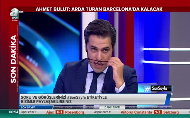 Ahmet Bulut: Arda Barcelona'da kalacak