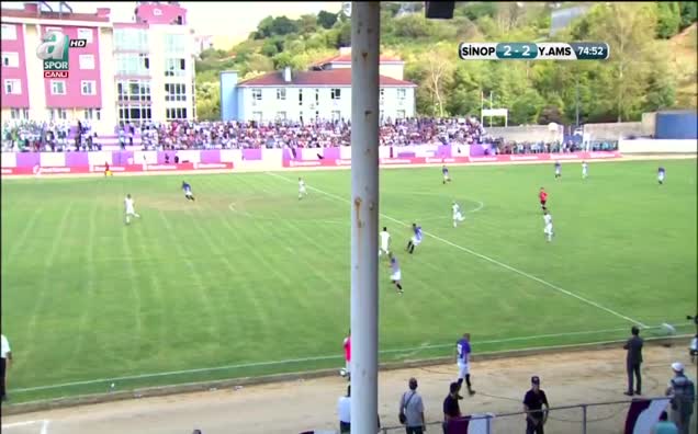 Sinopspor: 2 - Yeni Amasyaspor: 2
